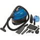 10l Wet Dry Vacuum Cleaner 1000w Portable Blue & Black, Powerful Cleaning