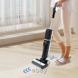 14000Pa Cordless Hard Floor Cleaner Vacuums & Mops Wet & Dry with LED Screen