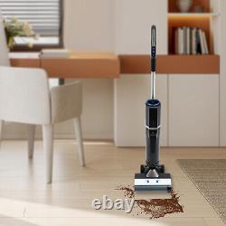 14000Pa Cordless Hard Floor Cleaner Vacuums & Mops Wet & Dry with LED Screen