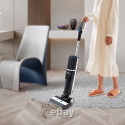 14000Pa Cordless Hard Floor Cleaner Vacuums & Mops Wet & Dry with LED Screen