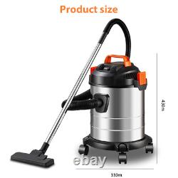 2000W Vacuum Cleaner Wet and Dry Bagless 20L Cylinder Powerful Compact Cleaning