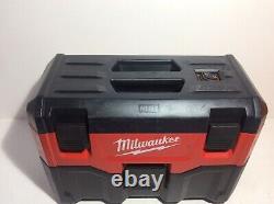 2019 Milwaukee M18 VC-2 7.5L Wet and Dry Vacuum + 9ah Li-ion Battery /New Filter
