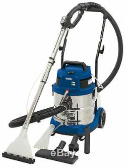 20L 3 In 1 Wet And Dry Shampoo/Vacuum Cleaner Hoover (1500W) Draper 75442