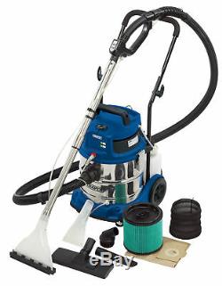 20L 3 In 1 Wet And Dry Shampoo/Vacuum Cleaner Hoover (1500W) Draper 75442