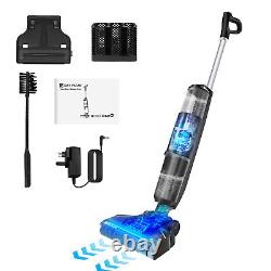 3-in-1 Cordless Vacuum Cleaner Wet Dry Mop Scrubber For All Floor Carpet Home UK