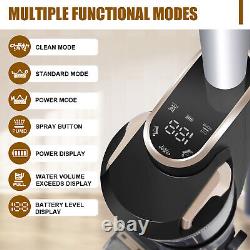 3-in-1 Cordless Vacuum Cleaner Wet Dry Mop Scrubber For All Floor Carpet Home UK