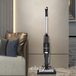 3-in-1 Cordless Vacuum Cleaner Wet Dry Mop Scrubber For All Floor Carpet Home UK