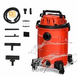 3-in-1 Portable Vacuum Cleaner 25L Dust Extractor with Attachments Wet/Dry Garage