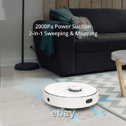 360 S7 Robotic Vacuum Cleaner Dry & Wet Mopping Auto Robot Carpet Floor