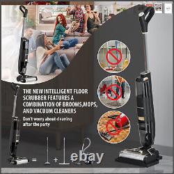 4in1 Hardwood Floors Cleaner, Wet Dry Vacuum Cleaners with Smart Control System