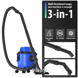 5000W Wet and Dry Vacuum Vac Cleaner Industrial 15L 3 in 1 Portable Blower UK