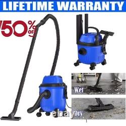 5000W Wet and Dry Vacuum Vac Cleaner Industrial 15L 3 in 1 Portable Blower UK