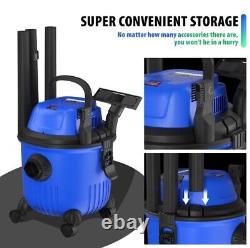 5000W Wet and Dry Vacuum Vac Cleaner Industrial 15L 3 in 1 Portable Blower UK