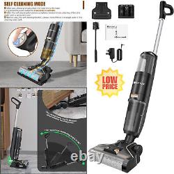 5800W Cordless Vacuum Mop All in One Wet Dry Vacuum Cleaner Floor Self-Cleaning