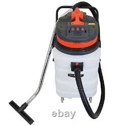 90L 3000W Industrial Vacuum Cleaner Wet Dry Floor Track Nozzle Commercial Clean