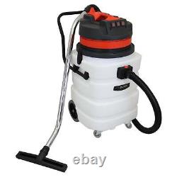 90L 3000W Industrial Vacuum Cleaner Wet Dry Floor Track Nozzle Commercial Clean