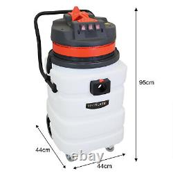 90L Industrial Vacuum Cleaner Wet Dry Floor Track Nozzle Commercial Clean 3000W