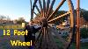 A 12 Foot Logging Wheel Rebuild Begins Engels Coach Shop