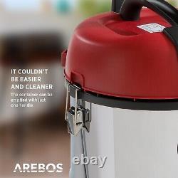 AREBOS Industrial Vacuum Cleaner 4IN1 Industrial Vacuum Cleaner Wet Dry 30L