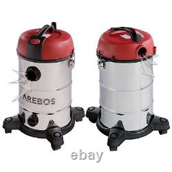 AREBOS Industrial Vacuum Cleaner 4IN1 Industrial Vacuum Cleaner Wet Dry 30L