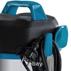 AREBOS Industrial Vacuum Cleaner 5IN1 1600W Vacuum Cleaner Wet Dry 30L Blue