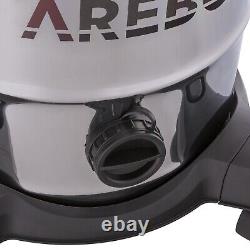 AREBOS Industrial Vacuum Cleaner 5IN1 1600W Vacuum Cleaner Wet Dry 30L Red