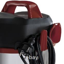 AREBOS Industrial Vacuum Cleaner 5IN1 1600W Vacuum Cleaner Wet Dry 30L Red