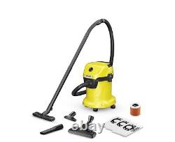 Brand new Karcher Wd 3 Home Corded Wet & Dry Vacuum 17L + extras RRP £130