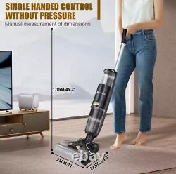 Brushless Cordless Floor Cleaner, Wet & Dry All-in-One Vacuum Cleaner