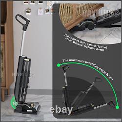 Cordless Floor Cleaner Wet Dry Cleaner 3500W Scrubber With 2-Tank Self Cleaning