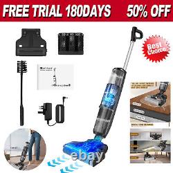 Cordless Vacuum Mop All In One Wet Dry Vacuum Cleaner Self-cleaning withDual Tank