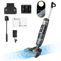 Cordless Wet Dry Vacuum Cleaner and Mop Washer for Hard Floors, Digital Display