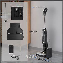 Cordless Wet Dry Vacuum Cleaner and Mop Washer for Hard Floors, Digital Display