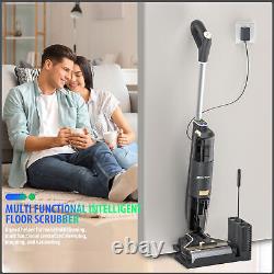 Cordless Wet Dry Vacuum Cleaner and Mop Washer for Hard Floors, Digital Display