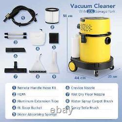 Costway 1200W Power Carpet & Upholster Cleaner Wet Dry Vacuum Cleaner