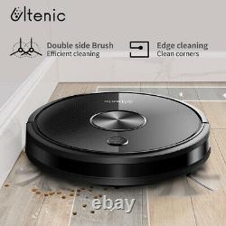 D5s Alexa Robotic Vacuum Cleaner Carpet Floor Dry Wet Mopping Auto Rechargable