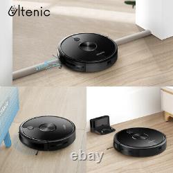 D5s Alexa Robotic Vacuum Cleaner Carpet Floor Dry Wet Mopping Auto Rechargable