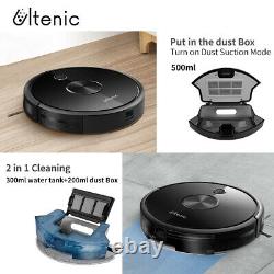 D5s Alexa Vacuum Cleaner Robot Carpet Floor Auto Wet Dry Mopping Magnetic Stripe