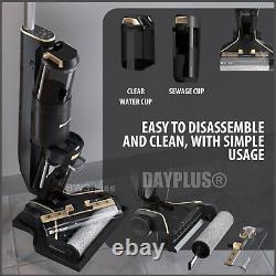 Dayplus Cordless Hard Floor Cleaner Wet & Dry Brushless Scrubber 3500W Dual Tank