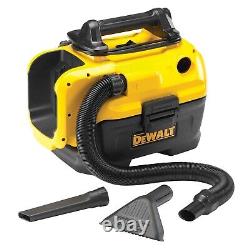 DeWalt DCV584L Flexvolt XR 14.4V 18v Wet Dry Cordless Corded Vacuum + Hose Kit