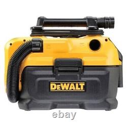 DeWalt DCV584L Flexvolt XR 14.4V 18v Wet Dry Cordless Corded Vacuum + Hose Kit