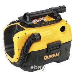 DeWalt DCV584L Flexvolt XR 14.4V 18v Wet Dry Cordless Corded Vacuum + Hose Kit