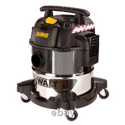 DeWalt DXV20S Professional Wet & Dry 20L Vacuum Cleaner 240v NEW Free Delivery2