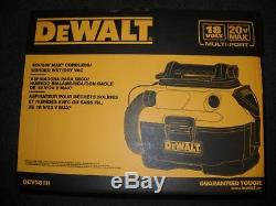 Dewalt DCV581H 18/20-Volt MAX Cordless/Corded Wet-Dry Vacuum