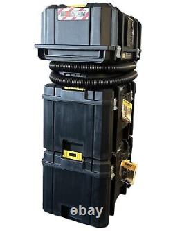 Dewalt DCV586MN-XJ Cordless XR FLexvolt Wet Dry Vacuum + 2x Deep 23L TSTAK Case