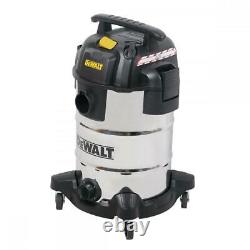 Dewalt Dxv30sa Professional Wet And Dry Vacuum 240v 30 Litre New 08004
