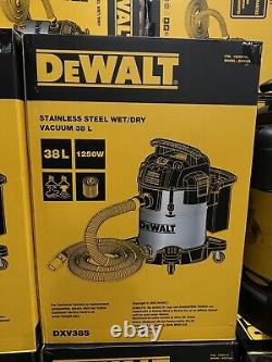 Dewalt Stainless Steel Wet/Dry Vacuum 38 L