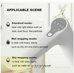 Diisea All In 1 Sweep Mopping Smart Handheld Cordless Wet And Dry Vacuum White