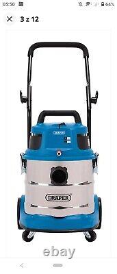 Draper 75442 20L 1500W Wet and Dry Vacuum Cleaner Blue