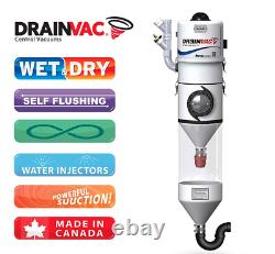 Ducted vacuum DrainVac Kudos Dry & Wet Automatik Self Flushing